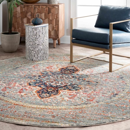 Nuloom Distressed Persian Sarita Area Rug 5ft x 8ft KKCB23A-O508